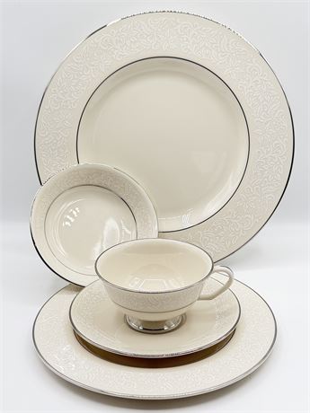 PICKARD ~ Brocade ~ 5 Piece Service For 8 ~ 40 Total Pieces