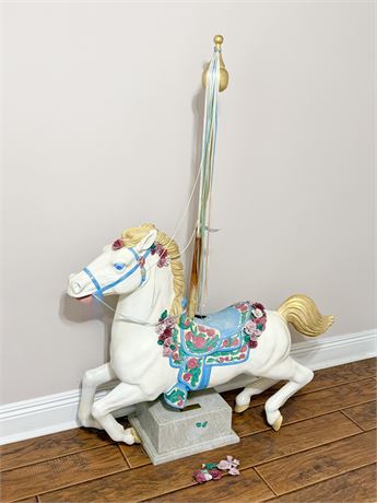 54” Decorative Carousel Horse