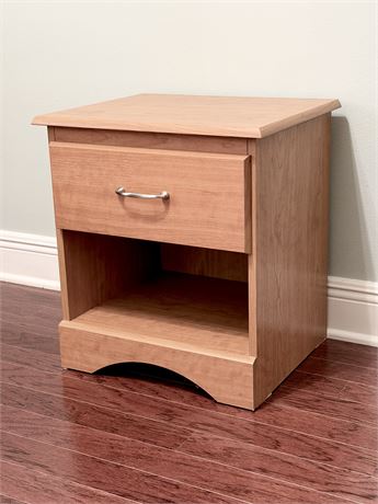 21” Wooden Nightstand