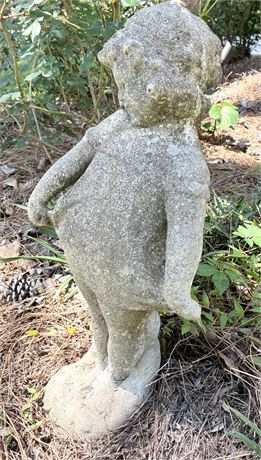 “Bashful Betty” Concrete Garden Statue