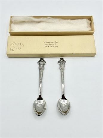 ROLEX ~ BUCHERER OF SWITZERLAND ~ Collectible Souvenir Spoons