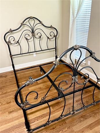 Queen Metal Bed Frame and Rails