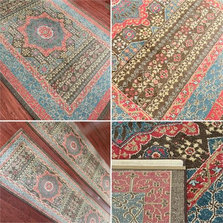 SAFAVIEH ~ Mahal ~ 3Pc Set ~ Area Rug & 2 Runners