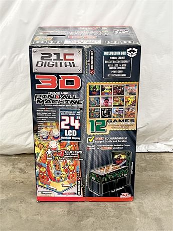 TOY SHOCK ~ Haunted House 3D Digital Pinball Machine