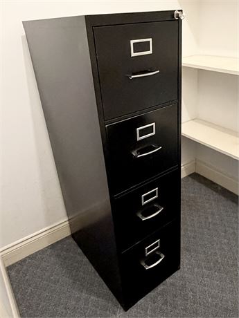 4-Drawer Vertical Metal Filing Cabinet