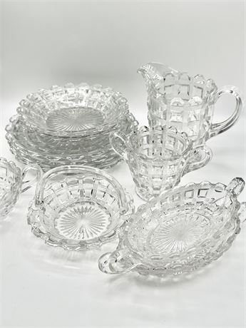 WESTMORLAND ~ 12 Assorted Reeded Waffle