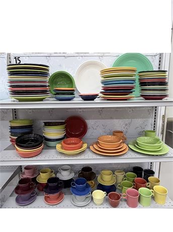 FIESTA ~ Lots &  Lots of Assorted Fiesta - 130 Pieces