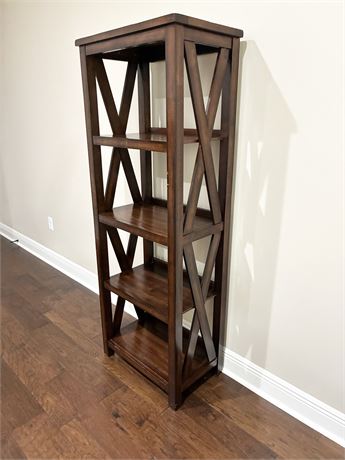 4-Tier Wooden Open Display/Bookshelf