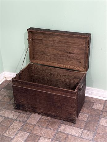 Solid Wood Workman's Tool Chest