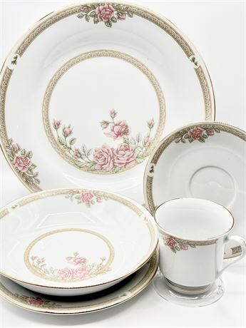 CROWN MING ~ Christina ~ 5 Piece Service For 16 ~ 80 Total Pieces