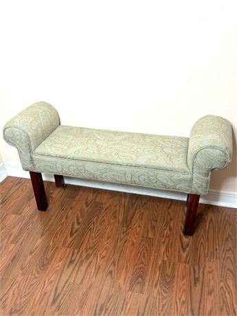 French-Style Upholstered Bench