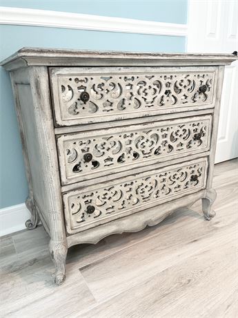 *SLIDELL LOCATION* ~ HOOKER ~ “Chatelet” ~ Fretwork Mirrored Chest