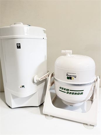 WONDER WASH / NINJA ~ Non-Electric Washing Machine & Electric Spin Dryer