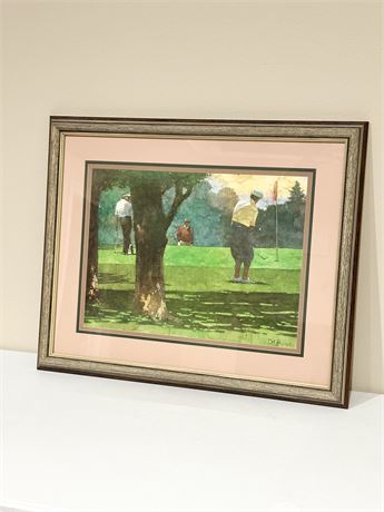 Bart Forbes ~ Morning Round ~ Signed Framed Print