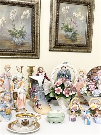 “From The Curio” ~ 40 Total Pieces