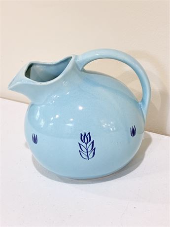 USA ~ Vintage Glazed Ceramic Ball Pitcher