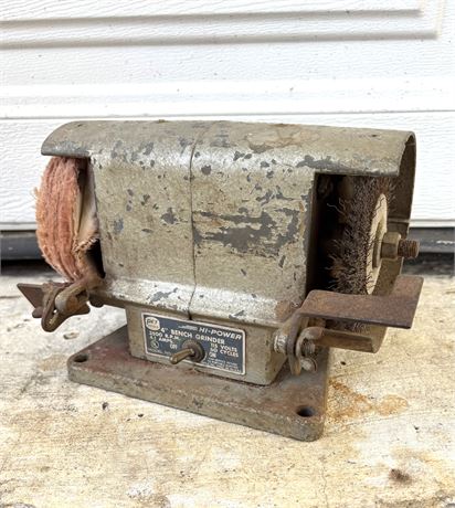 Hi-Power 4” Bench Grinder