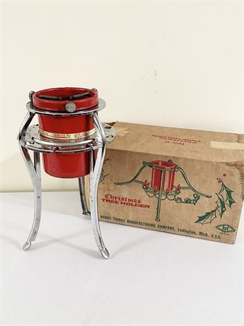 Vtg Christmas Tree Holder