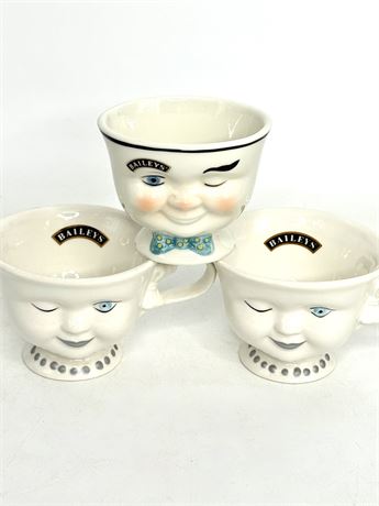 1999 Baileys Winking Face Cups