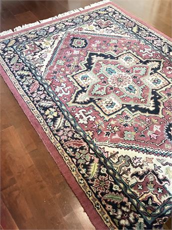 Hand-Tufted Kanpur Wool Area Rug