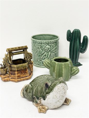 Ceramic Collection Of (5) Assorted Household Items