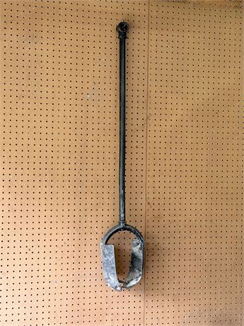 IWAN BROS. ~ Heavy Duty Metal Post Hole Digger