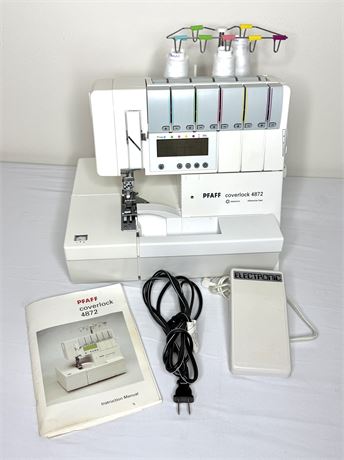 Pfaff Coverlock 4872 Overlocker Serger Machine
