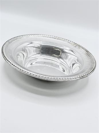 STERLING SILVER ~ ROGERS ~ 9” Round Vegetable Bowl