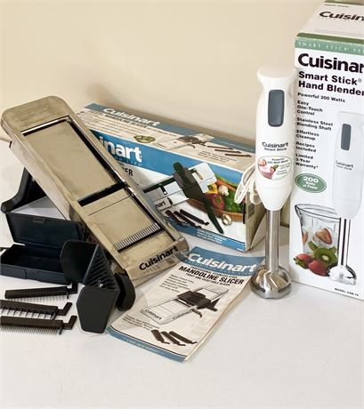 CUISINART ~ Hand Blender & Mandoline Slicer Set