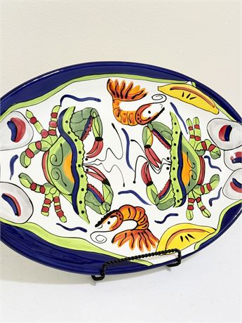 CAFFCO INTERNATIONAL ~ Ceramic Platter