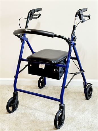 DRIVER ~ Aluminum Rotator Walker With Padded Set