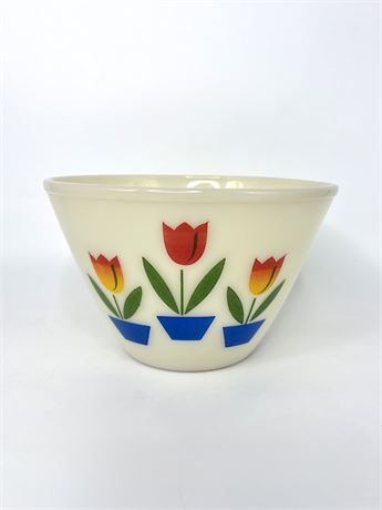 Vintage Fireking Tulip Bowl
