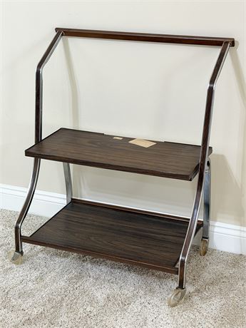 GUSDORF CORP. ~ Vtg. Zenith TV Cart With Casters