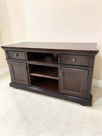 Wooden TV Console/Media Cabinet