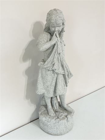 Cast Plaster Garden Statue