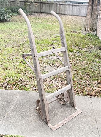 Antique Industrial Hand Truck