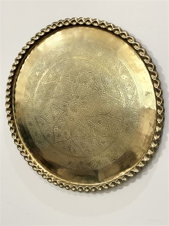 35" Moorish Brass Wall Decor