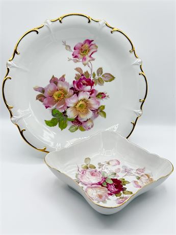 BAVARIA SCHUMANN ARZBERG ~ 2-Pieces Porcelain Serveware