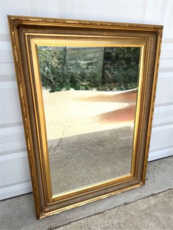 Large Gilded Mirror