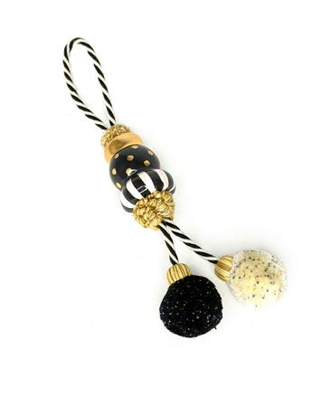 MacKenzie Childs Vintage Curtain Tie Back Tassel