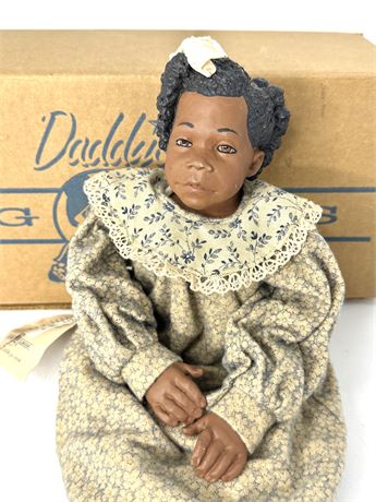 Daddy’s Long Legs African American Folk Art Doll “Addie”