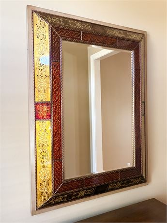 BOMBAY ~ “Montebello” ~ Beveled Wall Mirror