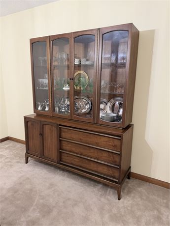 LANE ~ Rhythm ~ MCM Walnut China Cabinet