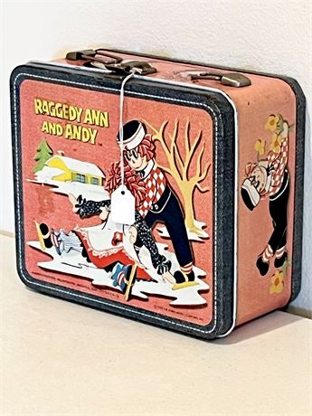 ALADDIN IND. ~ Raggedy Ann & Andy Lunch Box