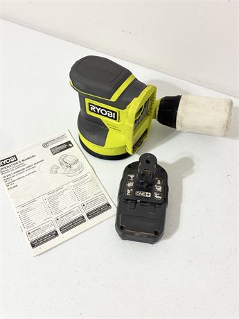 RYOBI ~ 18V Orbital Sander W/ Battery