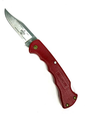 Vintage Buck 412 Scoutlite Boy Scout Knife