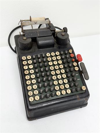 BURROUGHS ~ Vtg Adding Machine