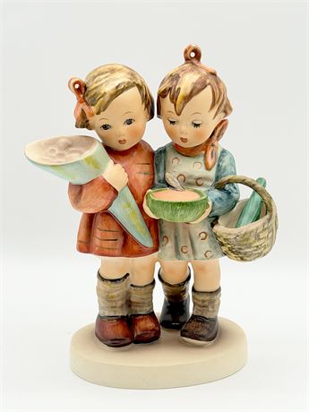 GOEBEL HUMMEL ~ Going To Grandma’s ~ Porcelain Figurine