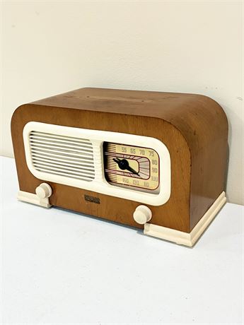 PHILCO ~ Transitone ~ Tabletop AM Vacuum Tube Radio ~ Non-working