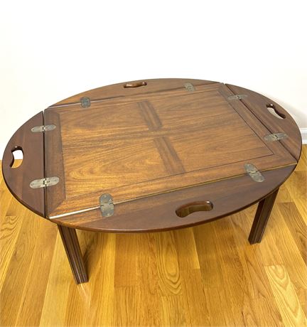 Baker Furniture Solid Wood Butler Coffee Table